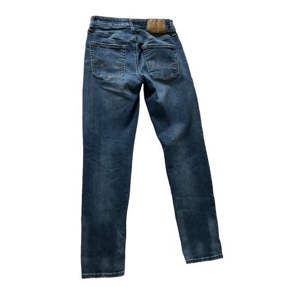 American Eagle Jeans Women's Size 26x28 Flex Skinny Blue Denim Medium Wash - Picture 2 of 9